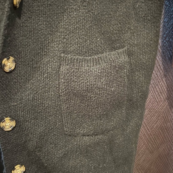 Torrid Colorblock Button Front Sweater Coat - Picture 4 of 4